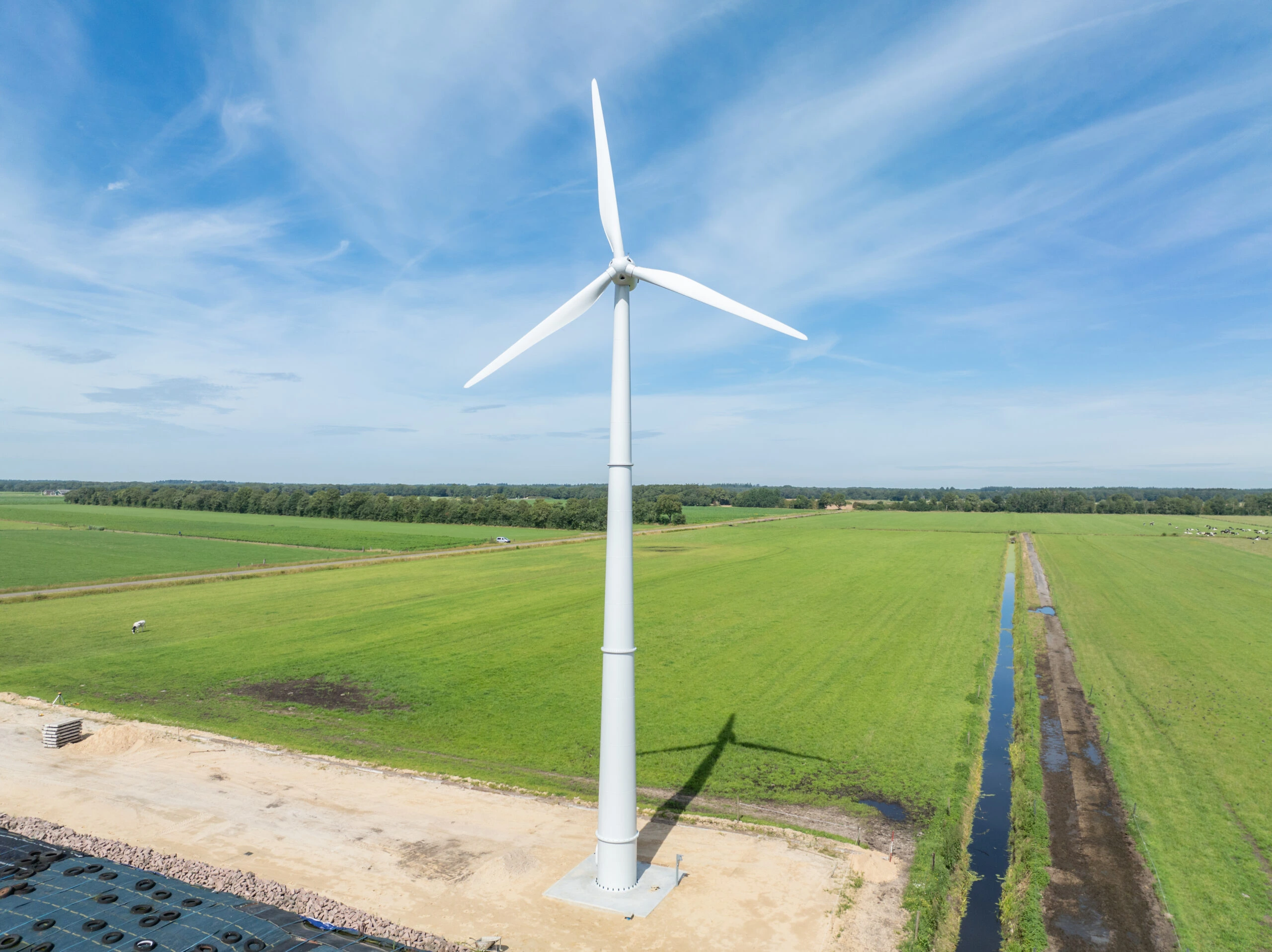 windmolen op erf