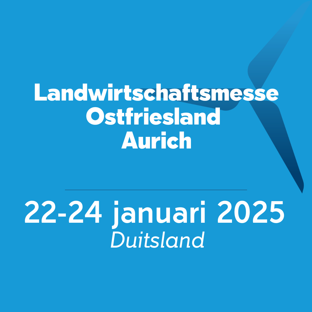 Landwirtschaftsmesse Ostfriesland Aurich 22-24 januari - Hulst Wind Energy